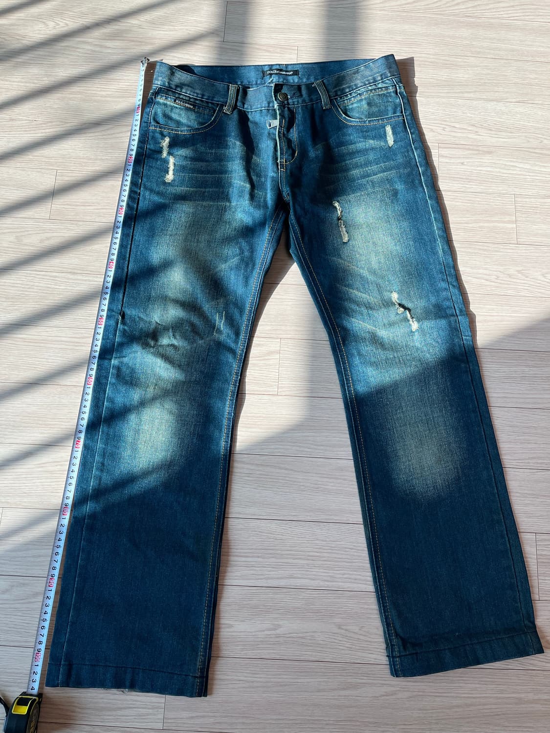 돌체앤가바나 데미지 워싱진 52사이즈(35~36인치) 정품 상품이미지8