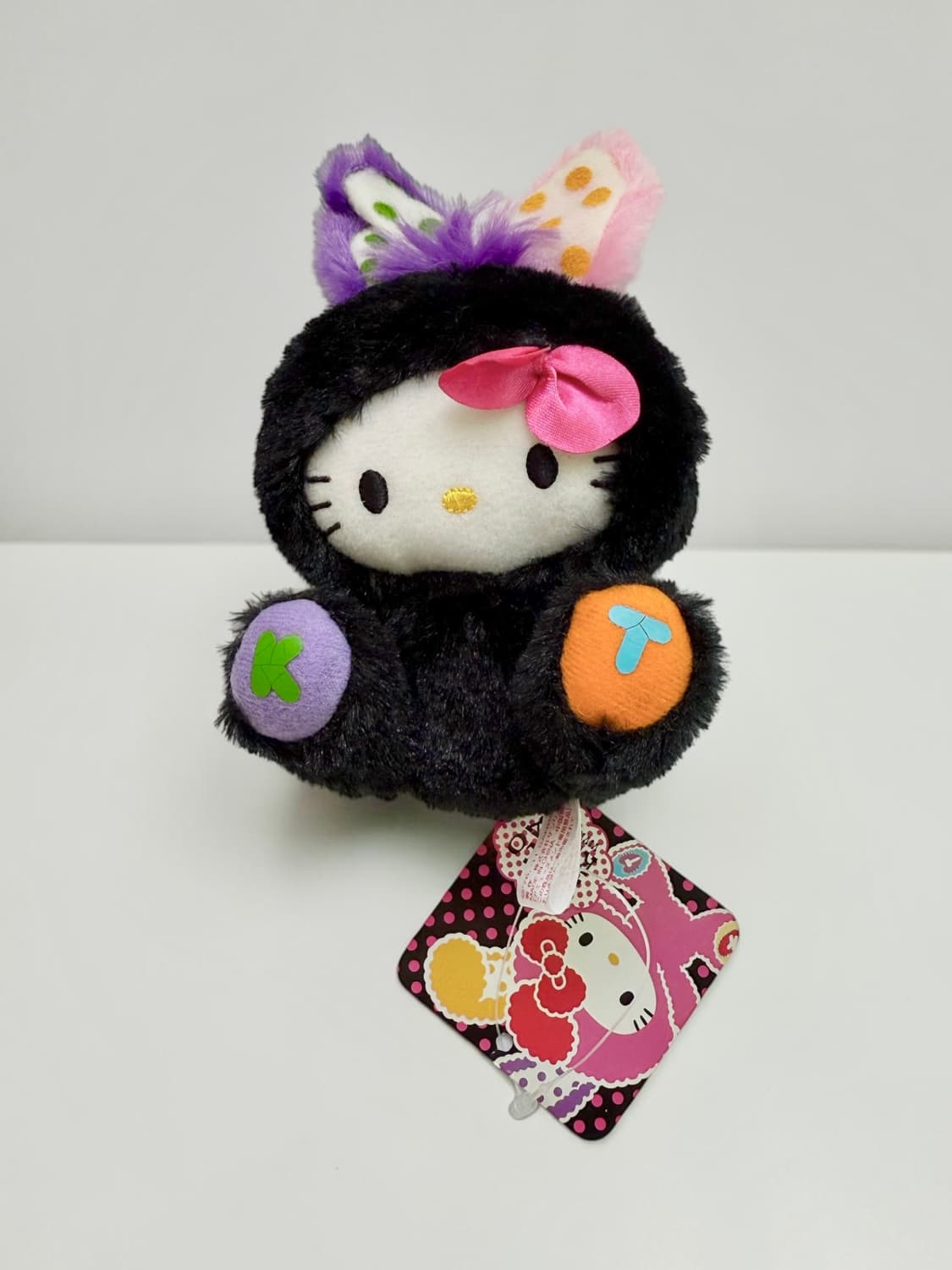  2011년 단종 고전키티 헬로키티비비드 래빗 인형 키링  상품이미지1