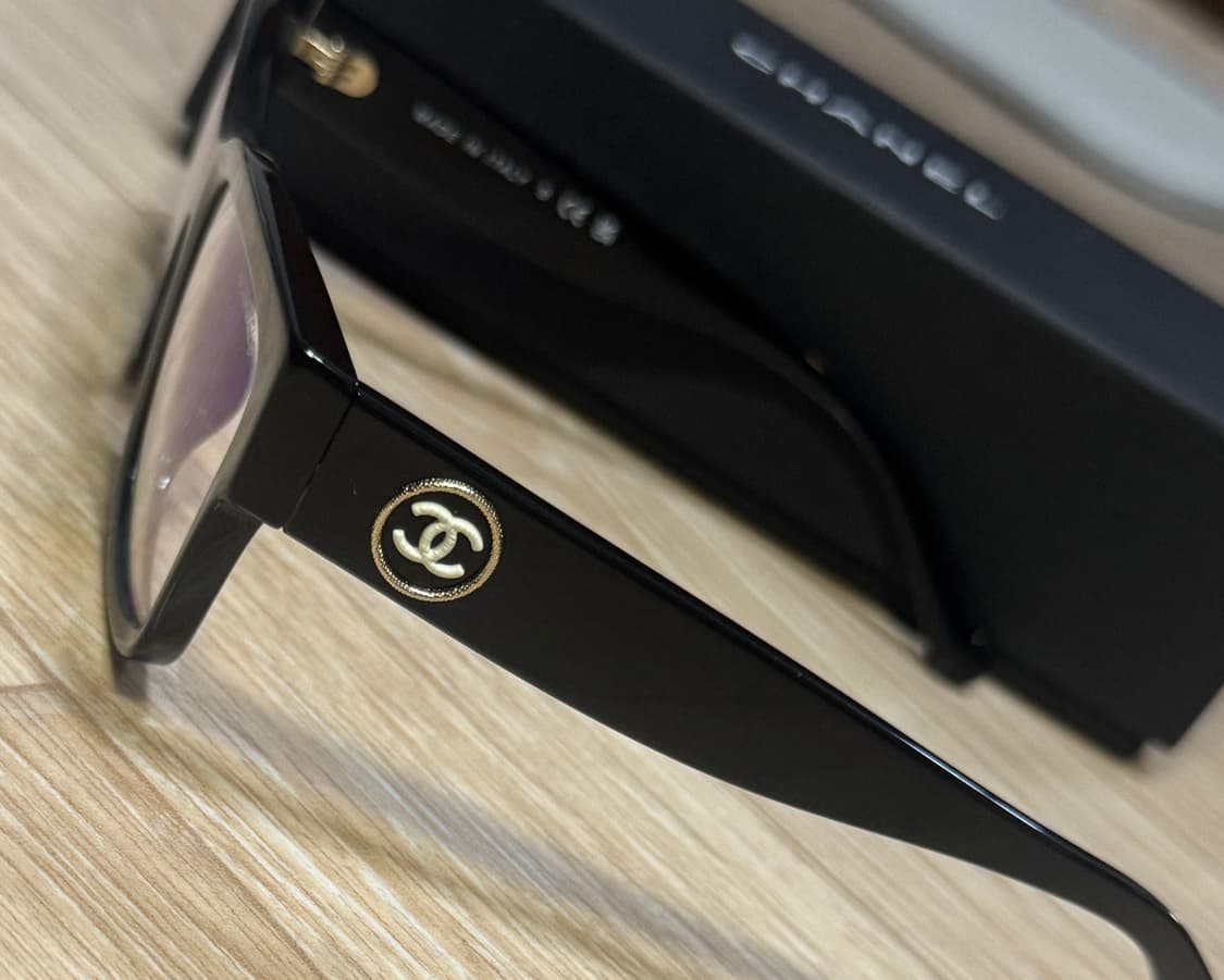 샤넬 안경 RECTANGLE BLUE LIGHT GLASSES 상품이미지1