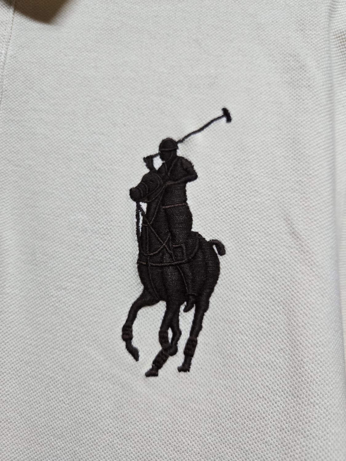 폴로 랄프로렌 브라운 빅포니 PK 긴팔티셔츠 상품이미지3