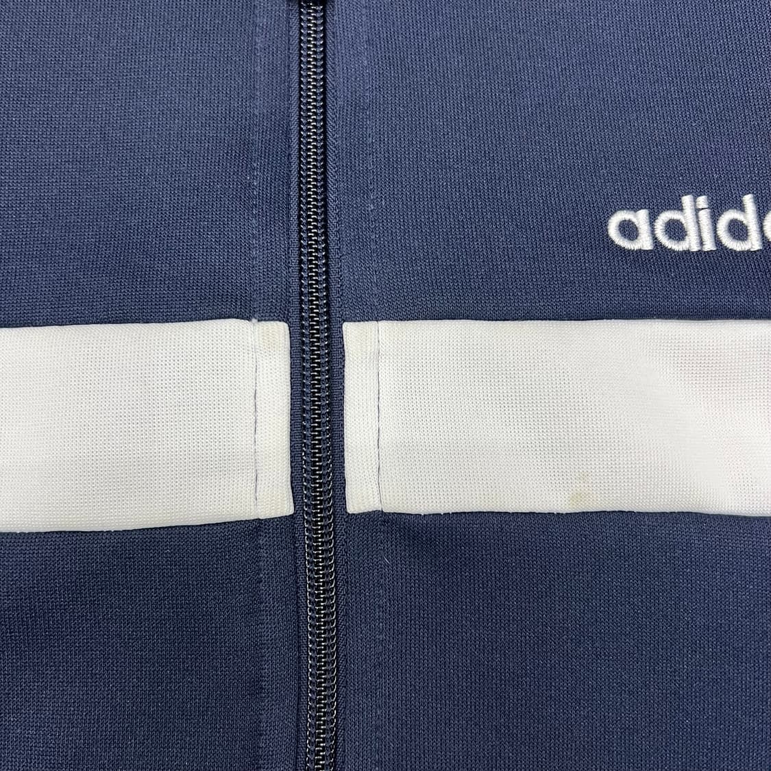 착샷O 아디다스 화이트네이비 져지 상품이미지3