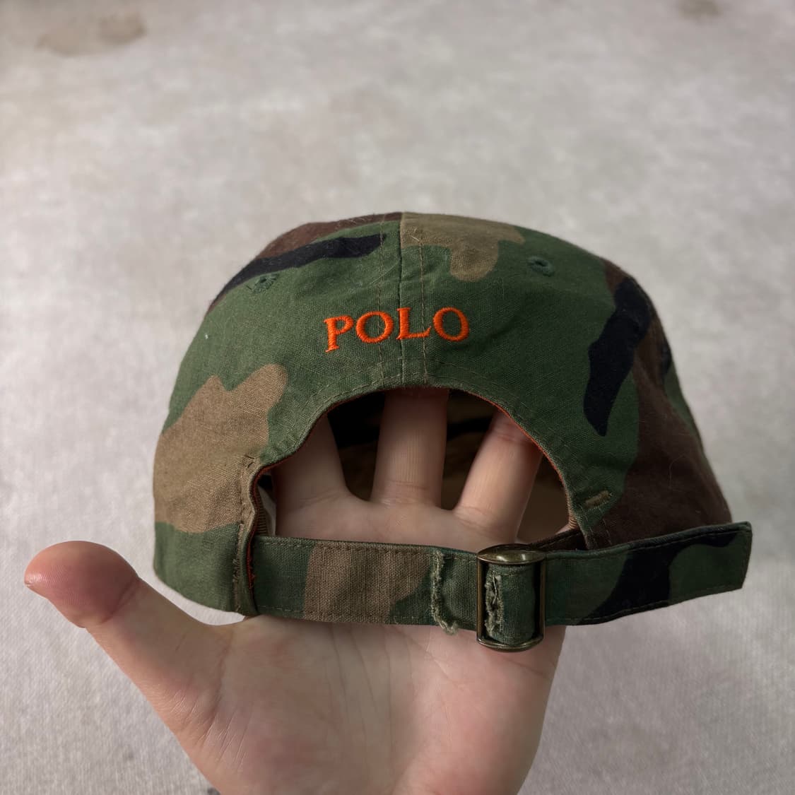 폴로 랄프로렌 카모 밀리터리 볼캡  상품이미지3