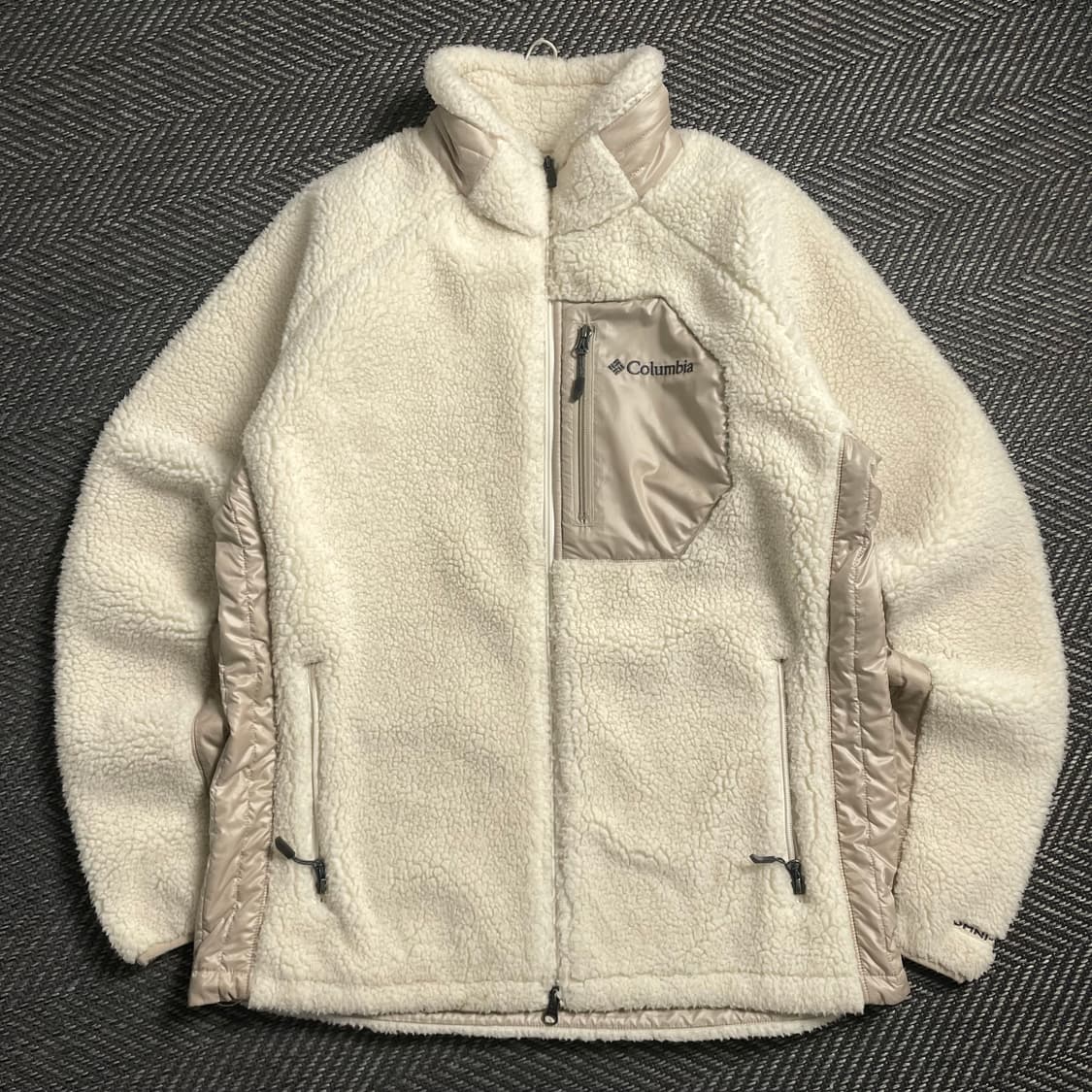컬럼비아 USA 플리스 자켓 아리보리 y 4684 상품이미지2