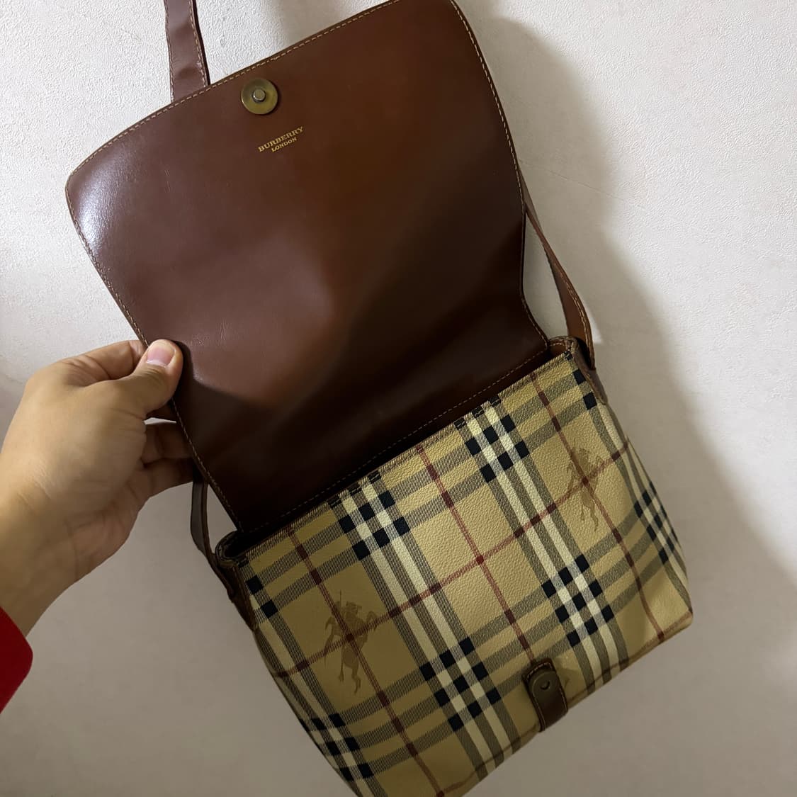 빈티지 버버리 노바체크 사각 크로스백 상품이미지8