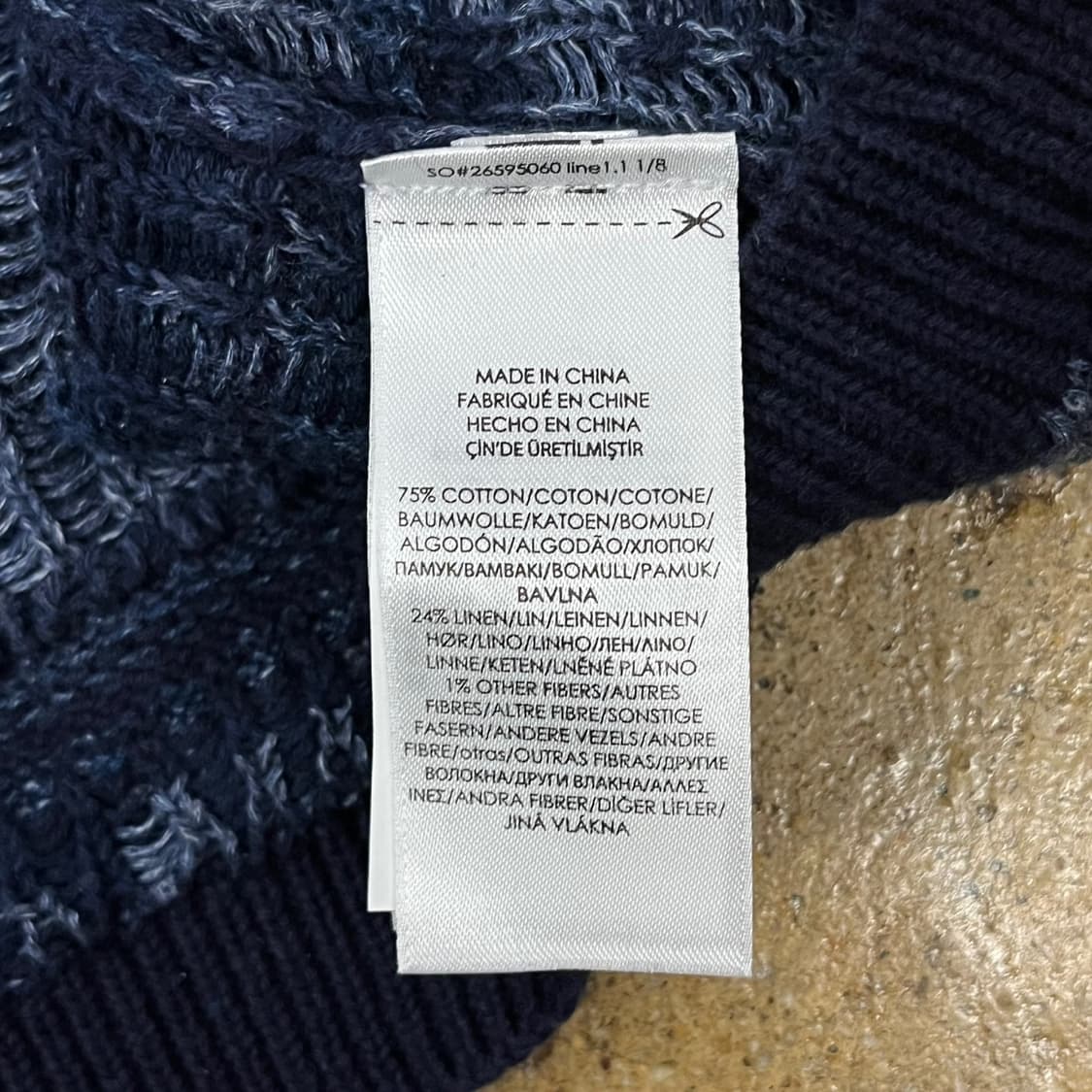 폴로 랄프로렌 네이비 빈티지 니트  상품이미지6