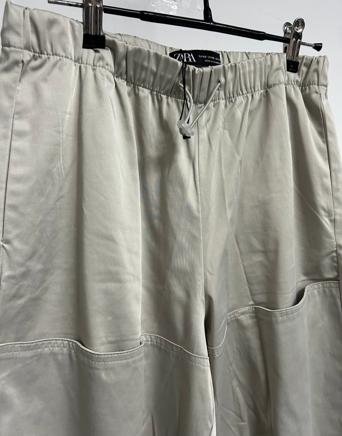 ZARA 카고 팬츠 베이지 XS 상품이미지4