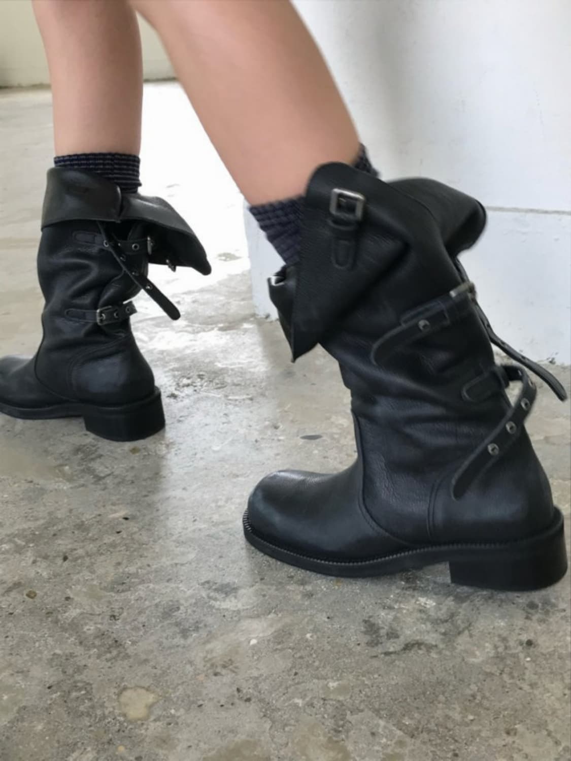 위아 벨티드 부츠 새상품 상품이미지4