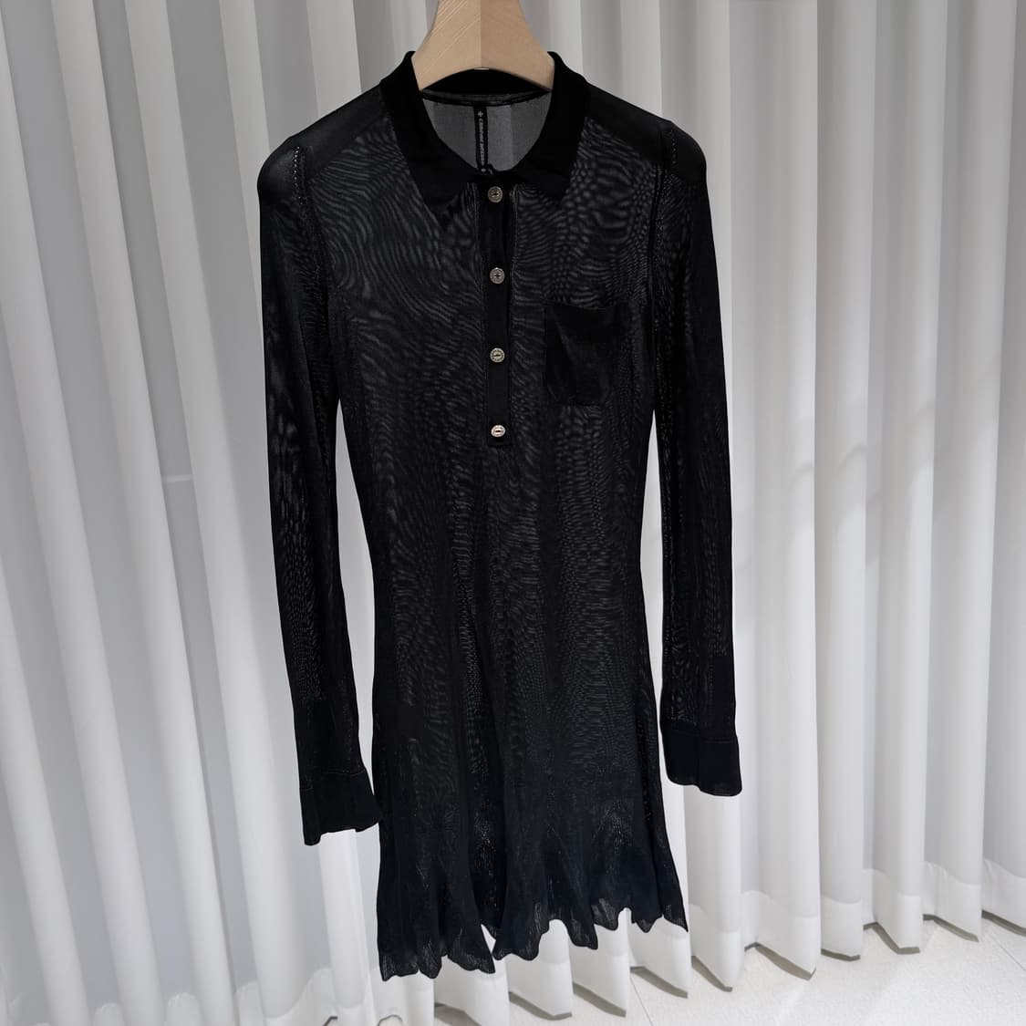 (A+/S) / 크롬하츠 크로스 무늬 실크 원피스 상품이미지2