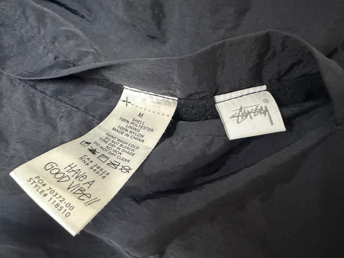 [M] 스투시 드래곤 쉐르파 후리스 자켓 내츄럴 상품이미지3