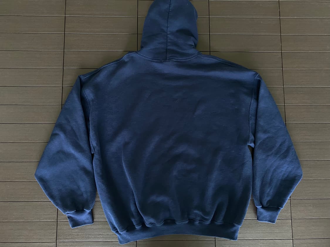 (XXL) 90s 빈티지 러셀 후드 네이비 상품이미지2