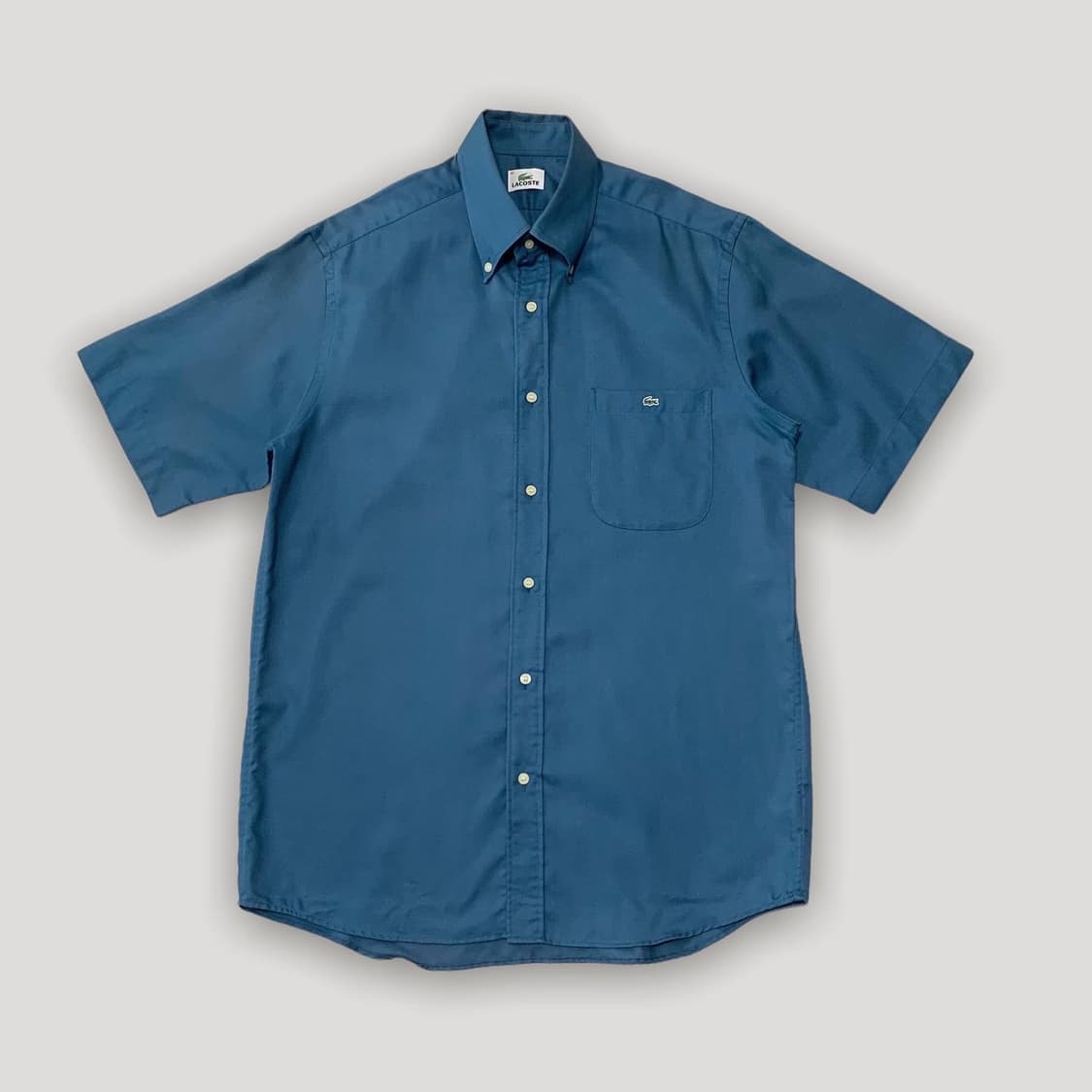 라코스테 청록 반팔 셔츠 남방 상품이미지1