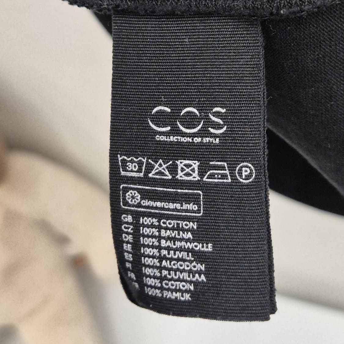 코스 릴랙스드핏 코튼 반팔티 M 상품이미지5