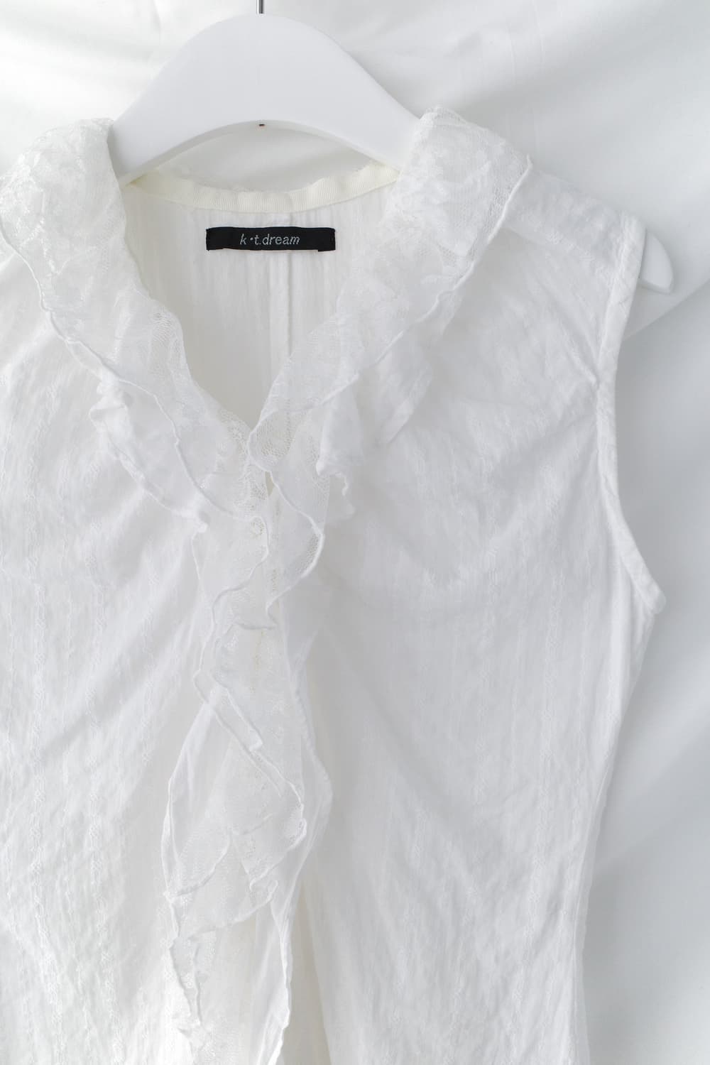 frill sleeveless blouse 상품이미지2