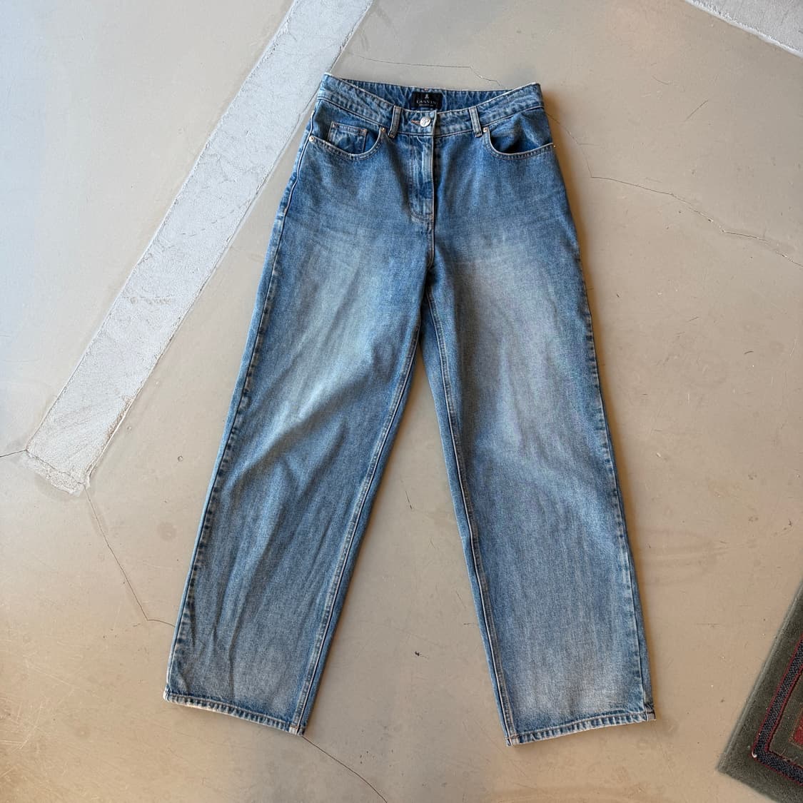 랑방 24ss 와이드 데님 팬츠 상품이미지2