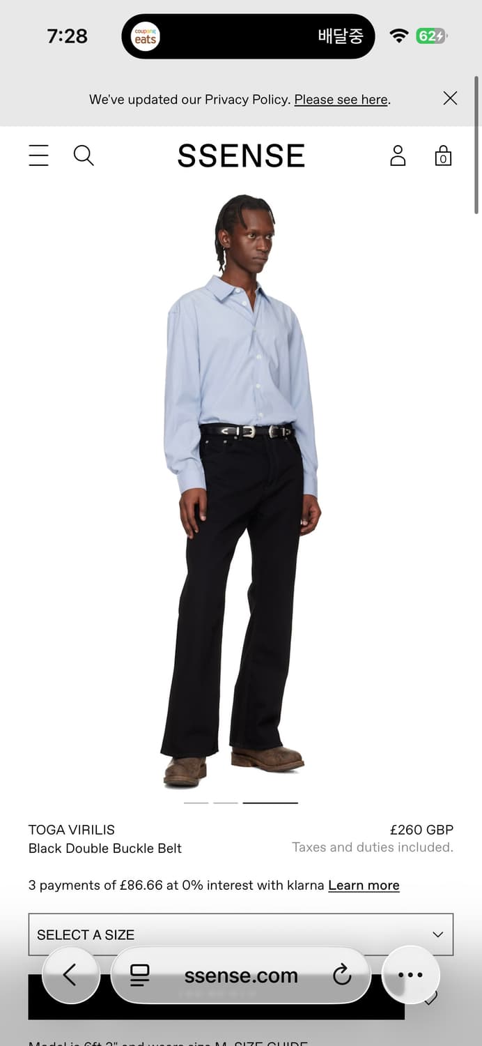 toga pulla double belt 상품이미지2