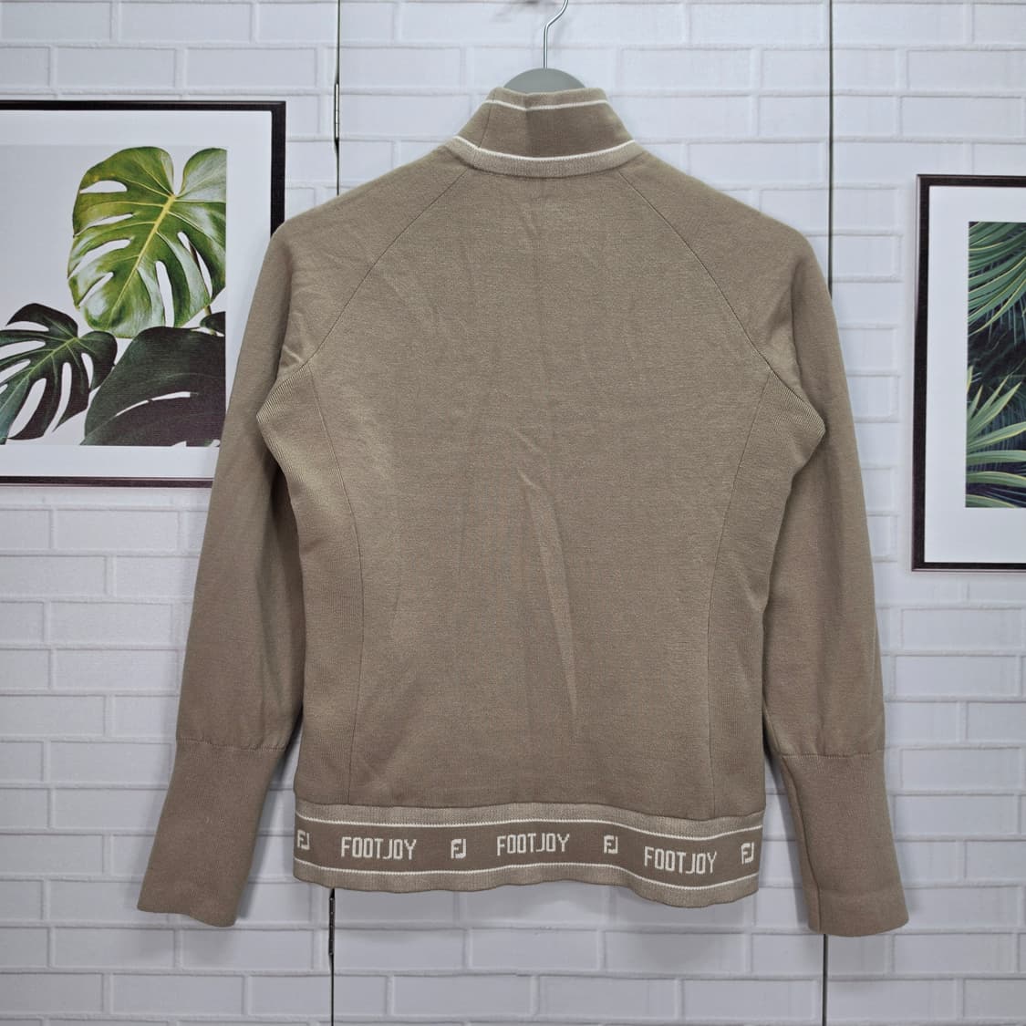 풋조이 골프 하이넥 방풍 긴팔 니트 스웨터 S사이즈 상품이미지5