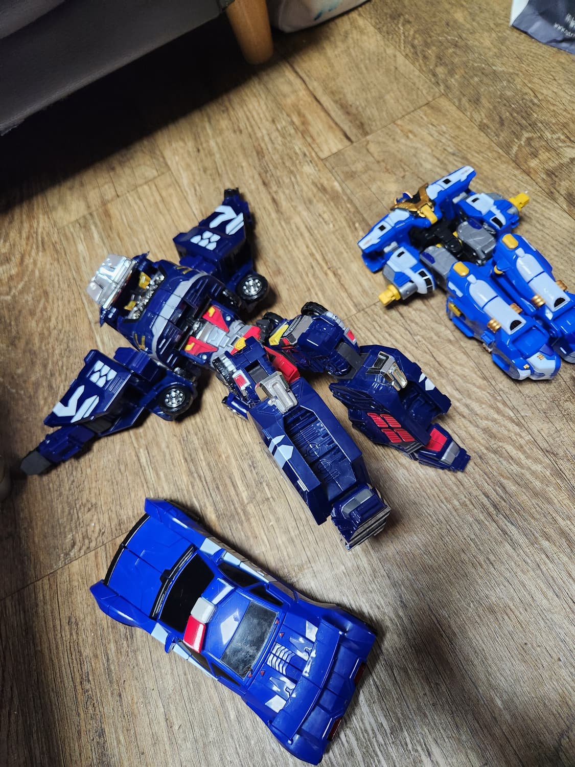 변신 로봇 자동차 장난감 3종 세트 상품이미지1