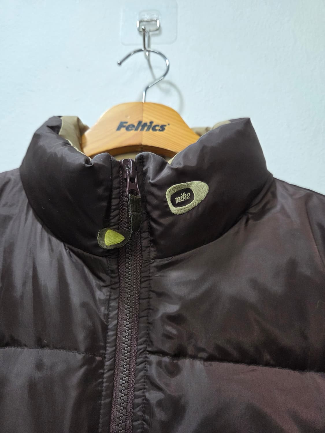 나이키 스포츠  덕다운 패딩 히든포켓 올드스쿨 빵빵한 패딩 상품이미지2