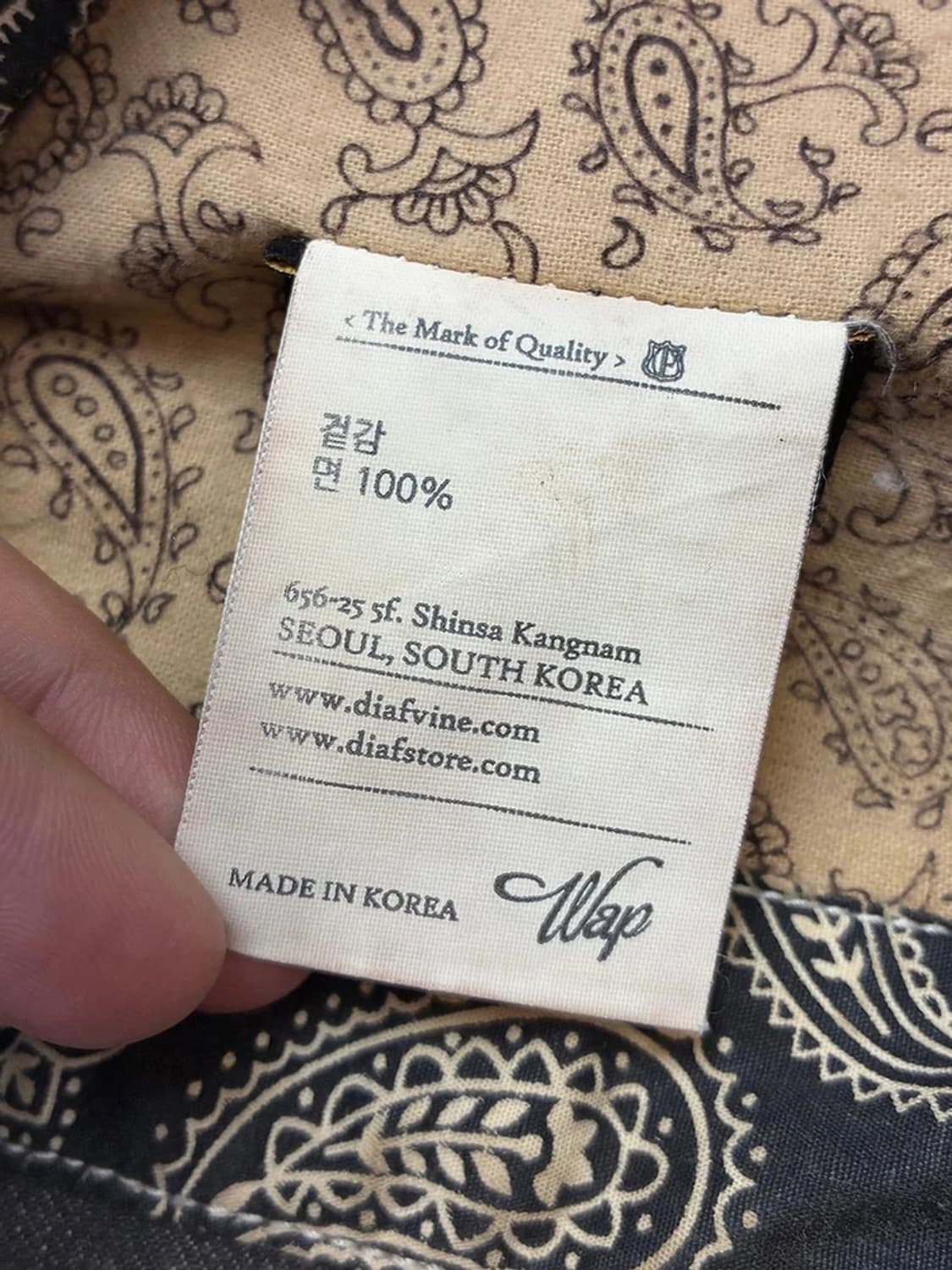 디아프바인 WAP 웨스턴 데님 셔츠 PN5398 상품이미지9