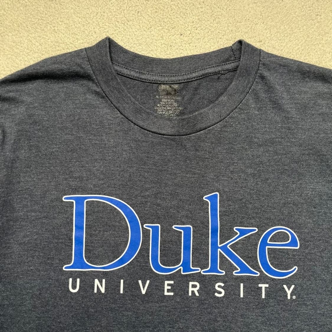  DUKE Univ. 프린팅 반팔 티 네이비 M 상품이미지2