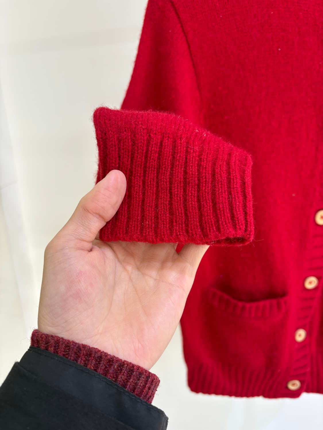 CUBE SUGAR 니트가디건 상품이미지4