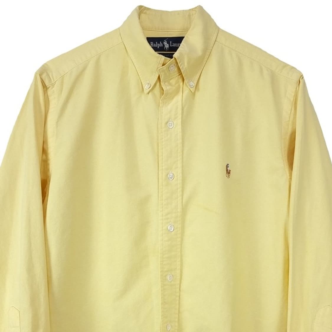 [폴로 랄프로렌] 포니 로고 자수 빈티지 셔츠 레몬 M19684 상품이미지4