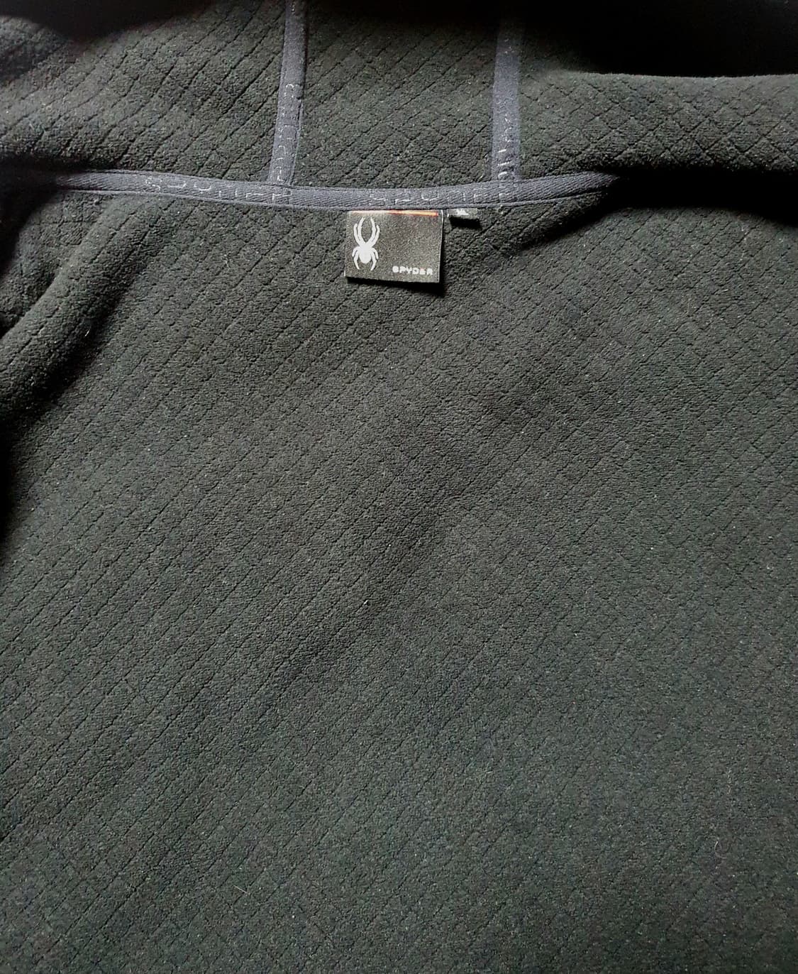 스파이더 롱헤어 후리스 후드 자켓 100-105 상품이미지3