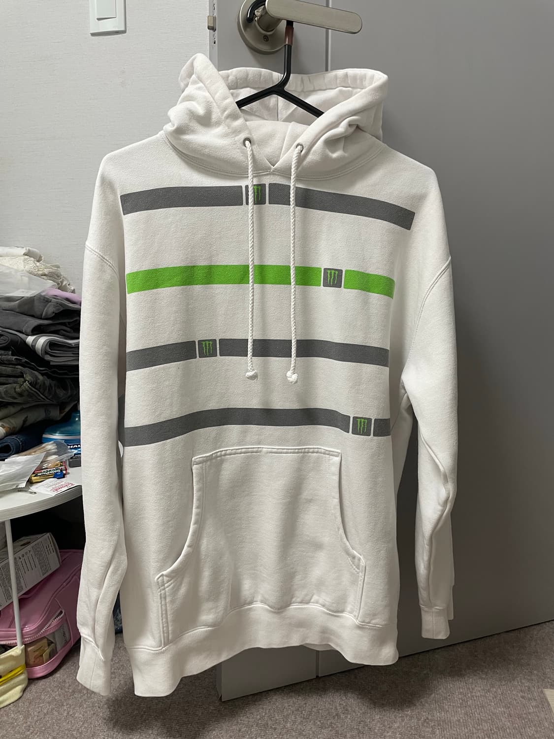 몬스터에너지 기모 후드티 M 상품이미지1