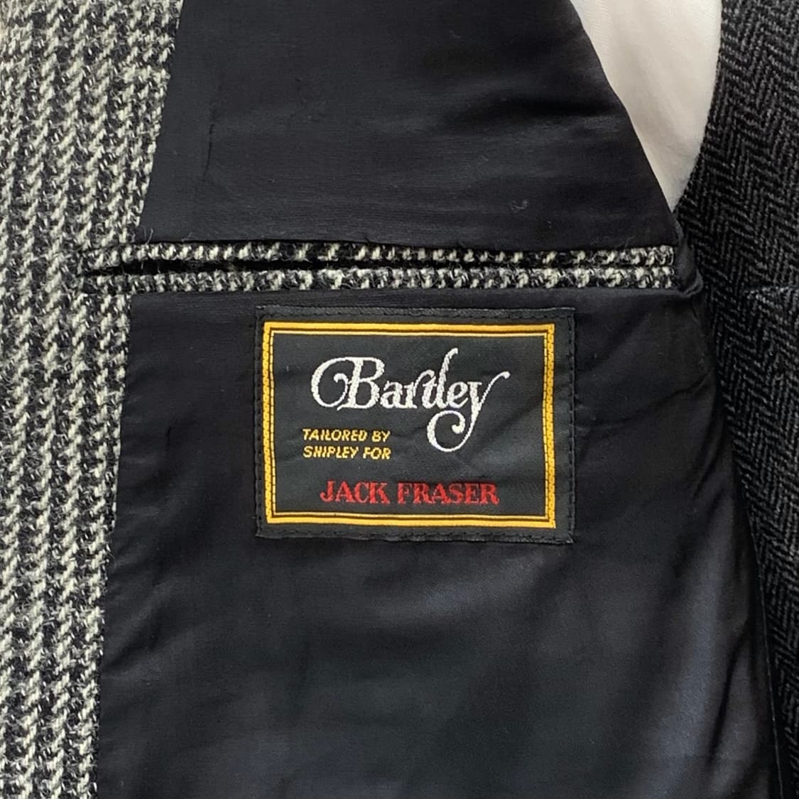 Bartley by Shipley Jack Fraser 트위드 자켓 상품이미지9