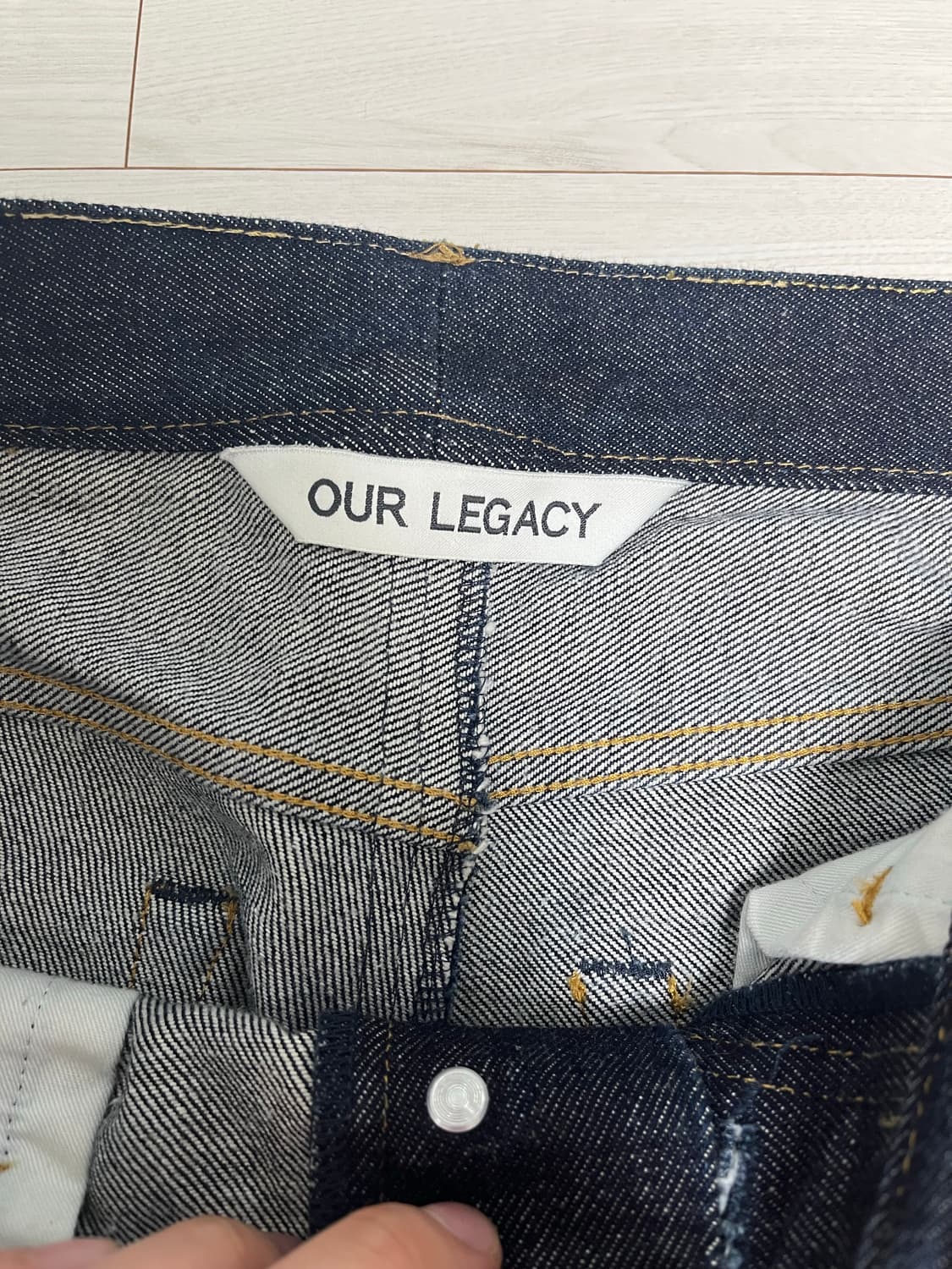 아워레가시 퍼스트컷 로우블루 데님 상품이미지2