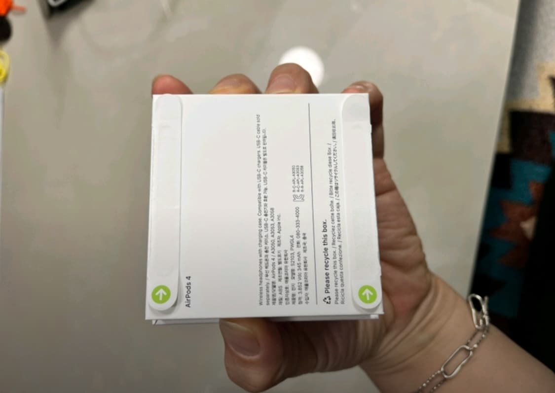 에어팟4세대 미개봉 노이즈캔슬링 상품이미지2