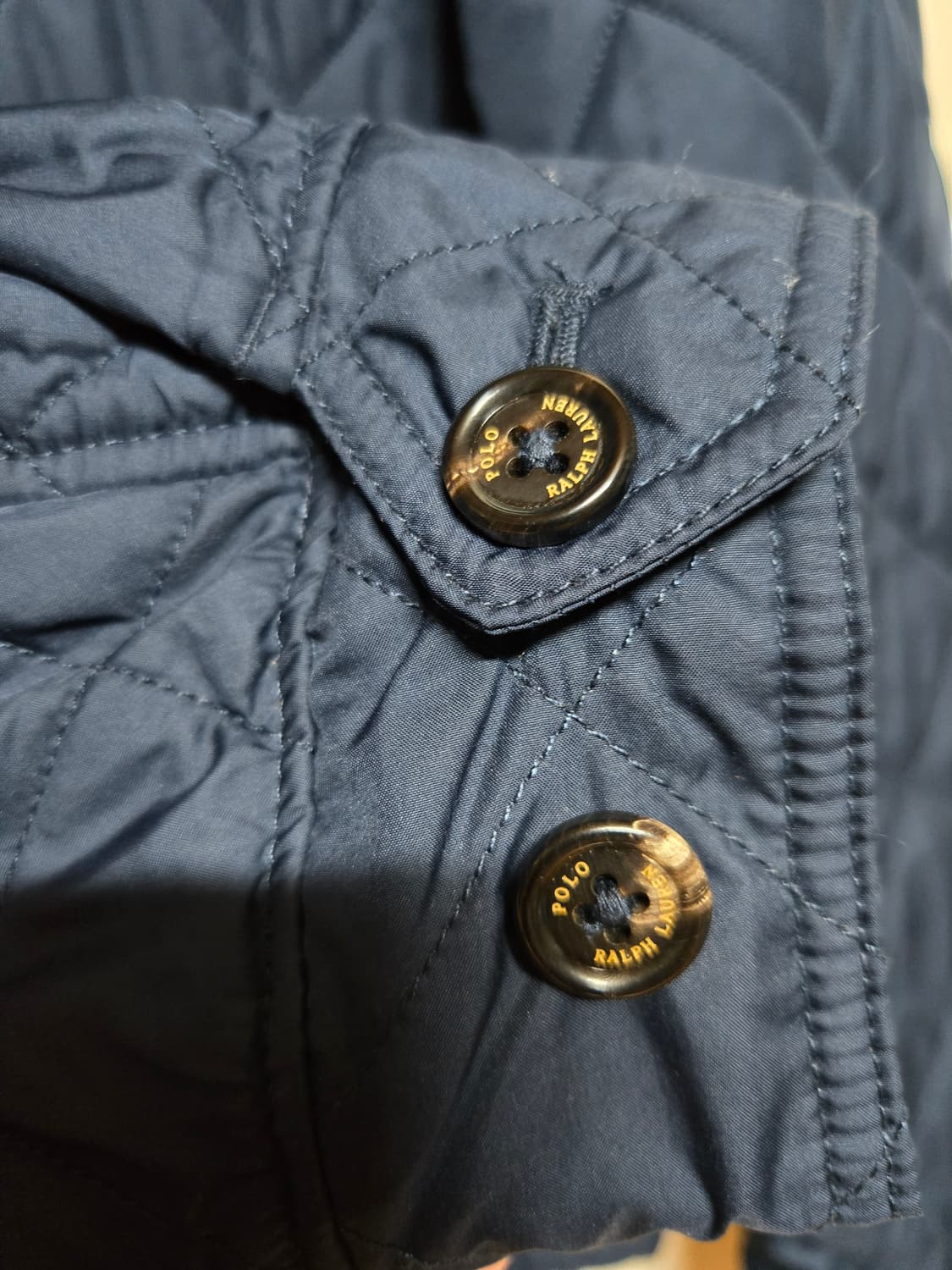 폴로랄프로렌 정품 남성 네이비 누빔 퀼팅 자켓 상품이미지3