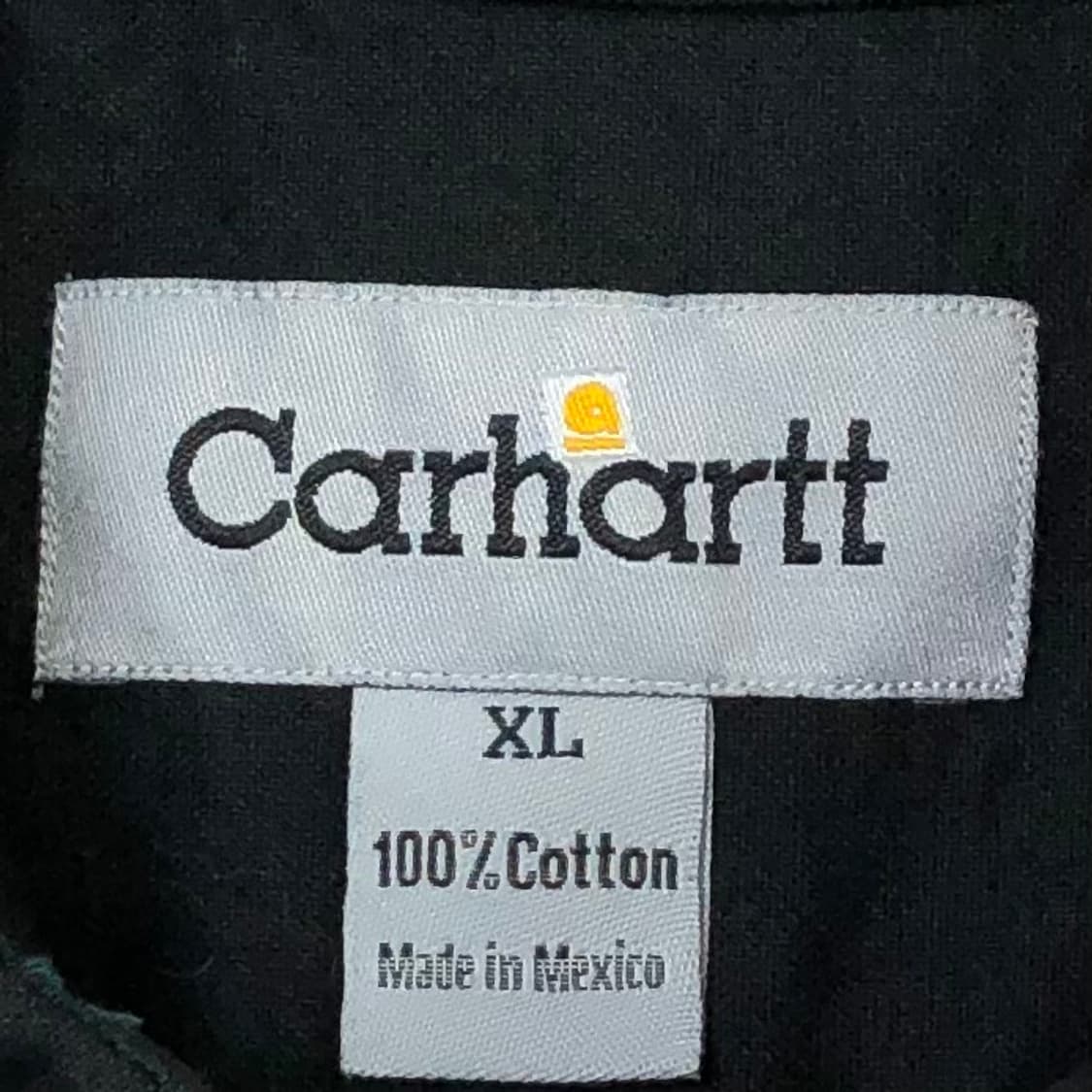 XL 칼하트 블랙 워크 셔츠 상품이미지3