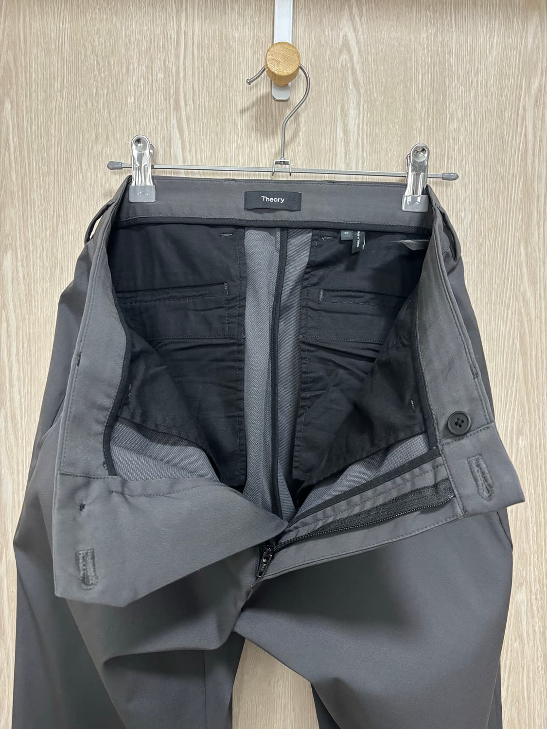 24ss)띠어리 제인 네오테릭팬츠30"/차콜그레이 상품이미지4