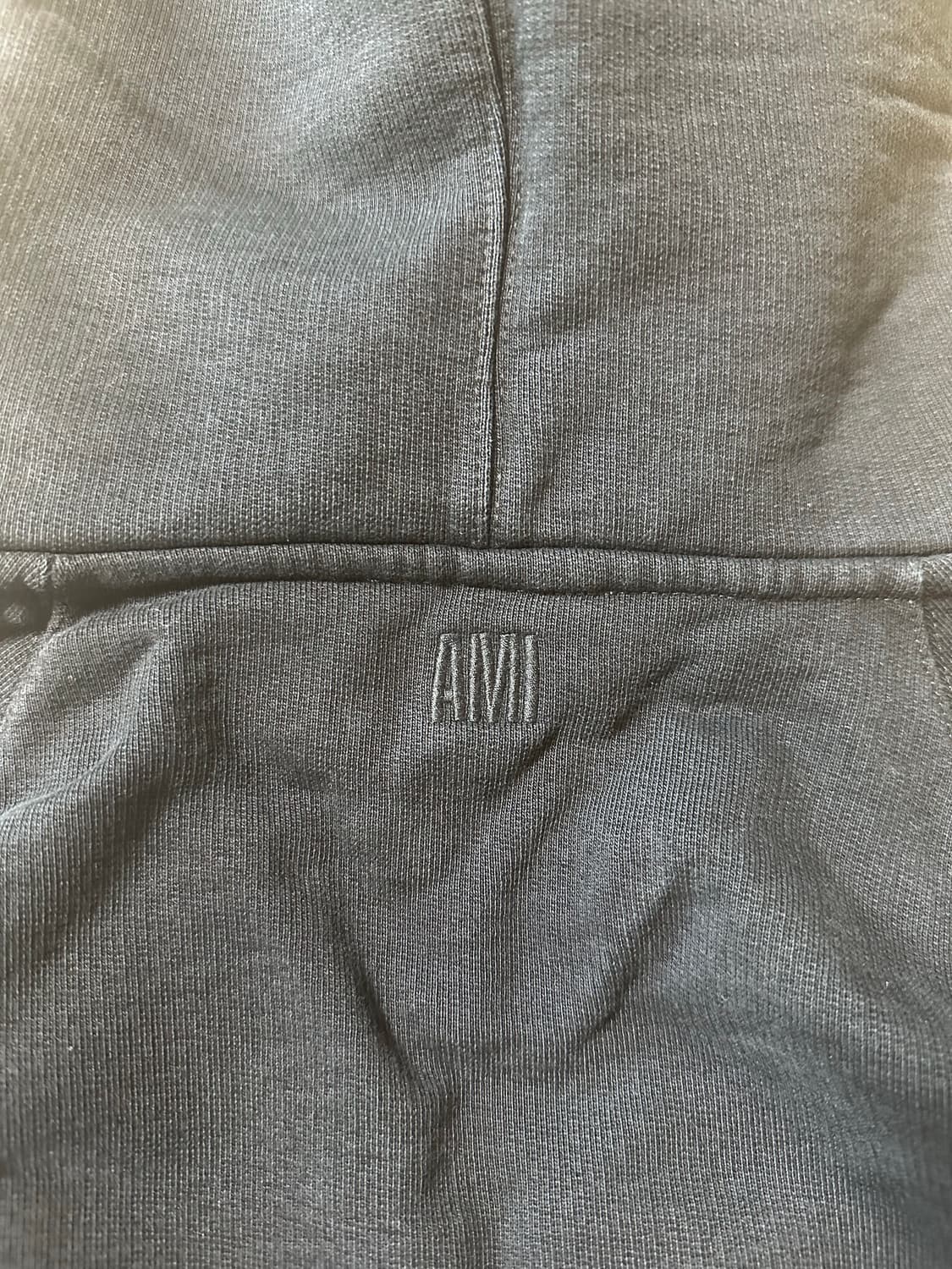 아미 스몰 하트로고 후드 블랙 상품이미지4