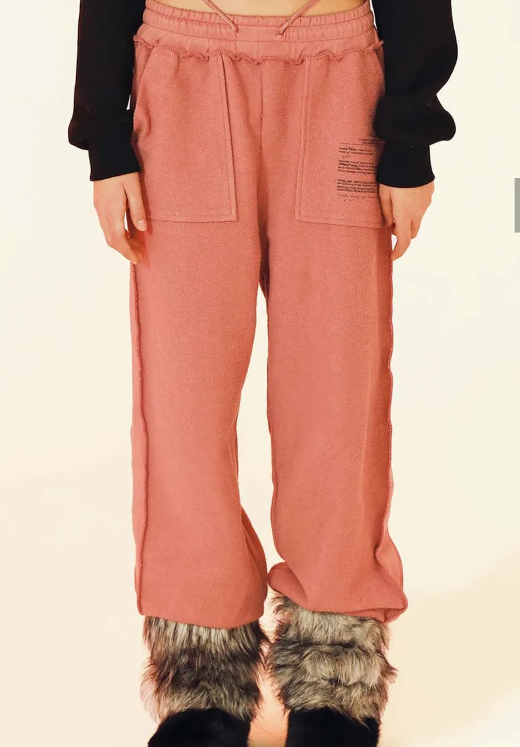 네스티 팬시클럽 쿠씨 스웻팬츠 인디 핑크 (one size) 상품이미지1