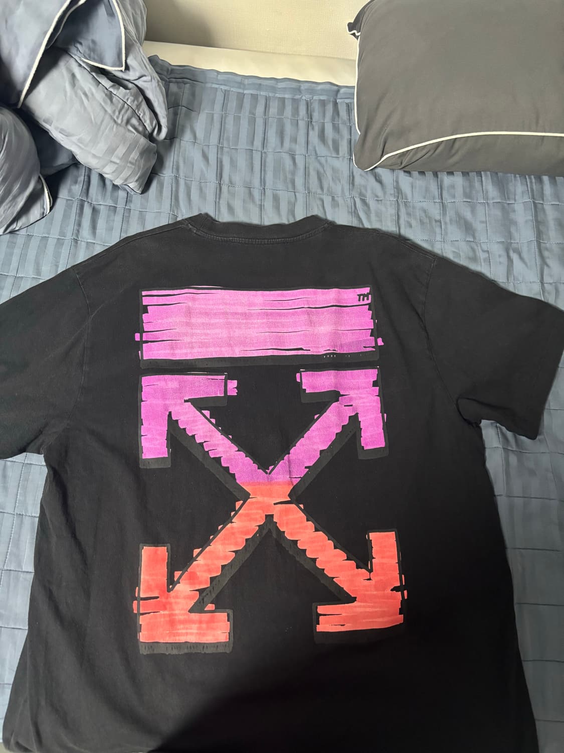 오프화이트 마커 반팔 m 상품이미지2