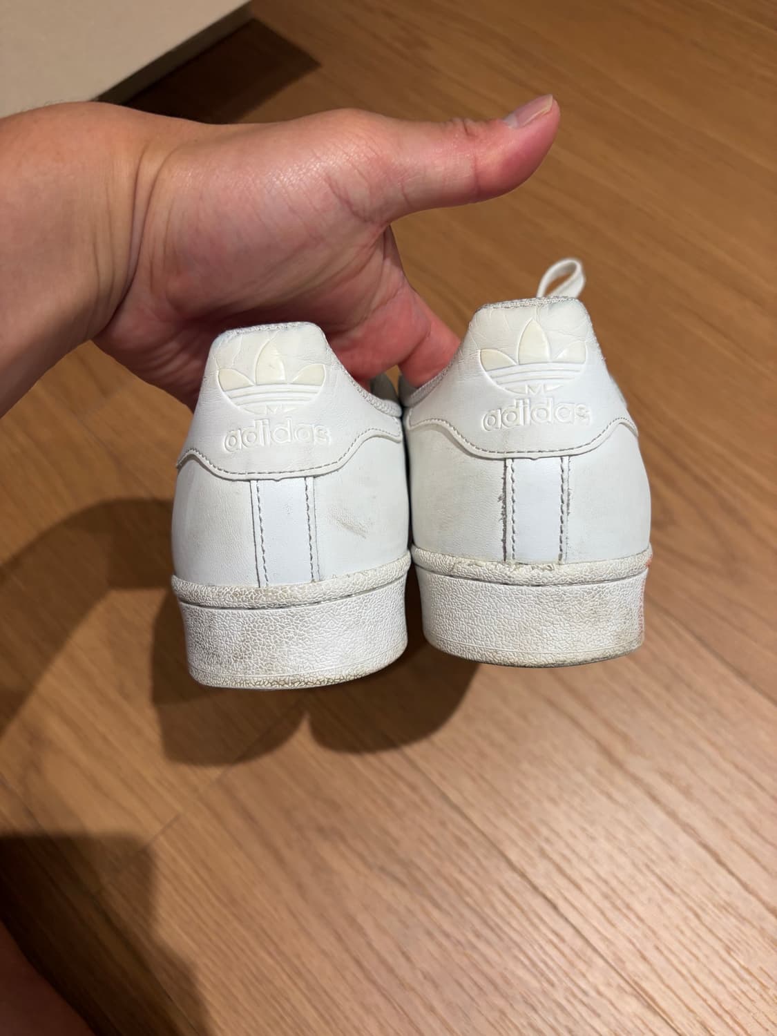 아디다스 슈퍼스타 흰색 265 상품이미지3