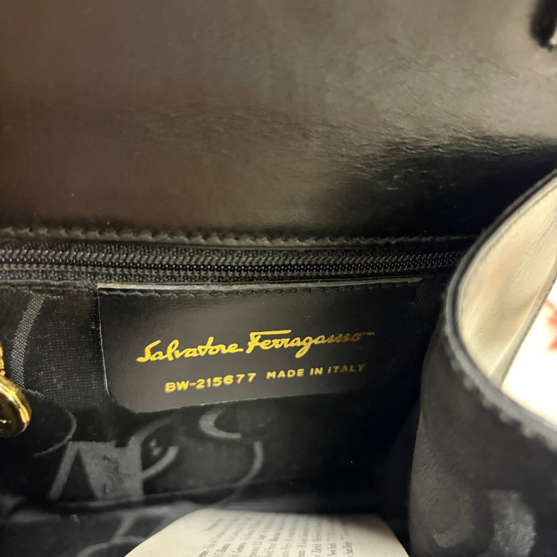페라가모 바라 리본 블랙 미니 토트백 상품이미지8
