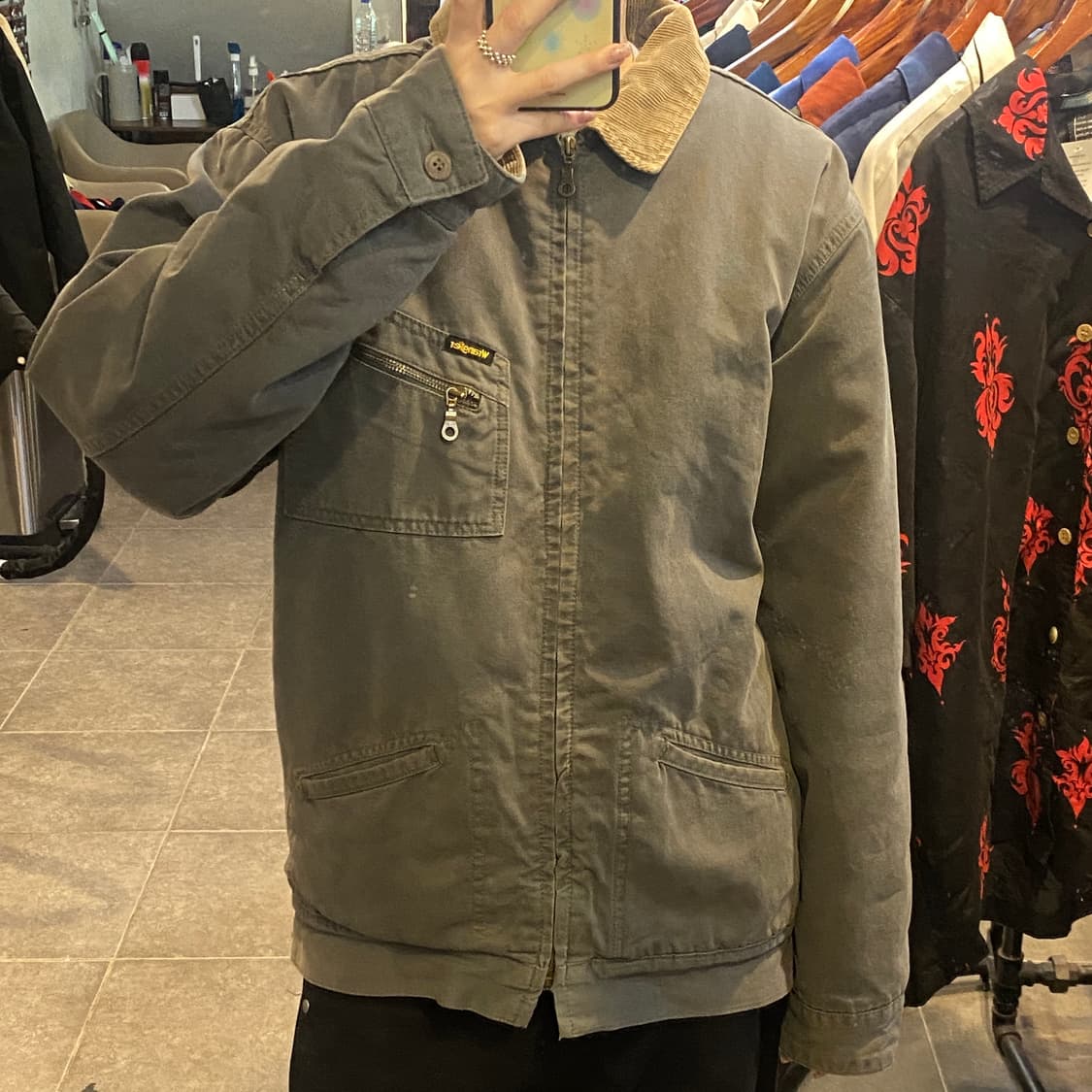 [NO.9] VTG 카라 워크자켓 상품이미지2