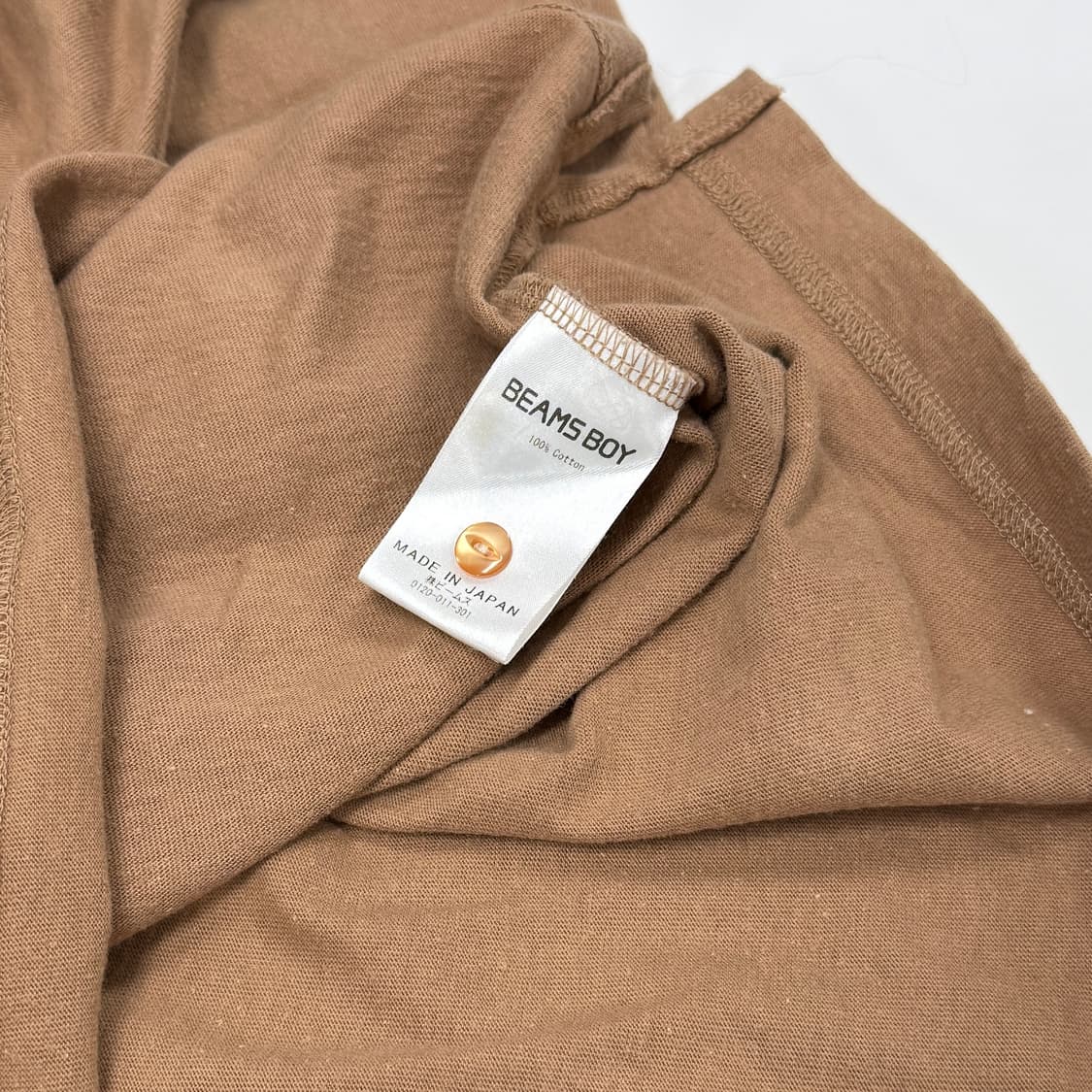 Beams Boy asymmetric button long sleeve 상품이미지8