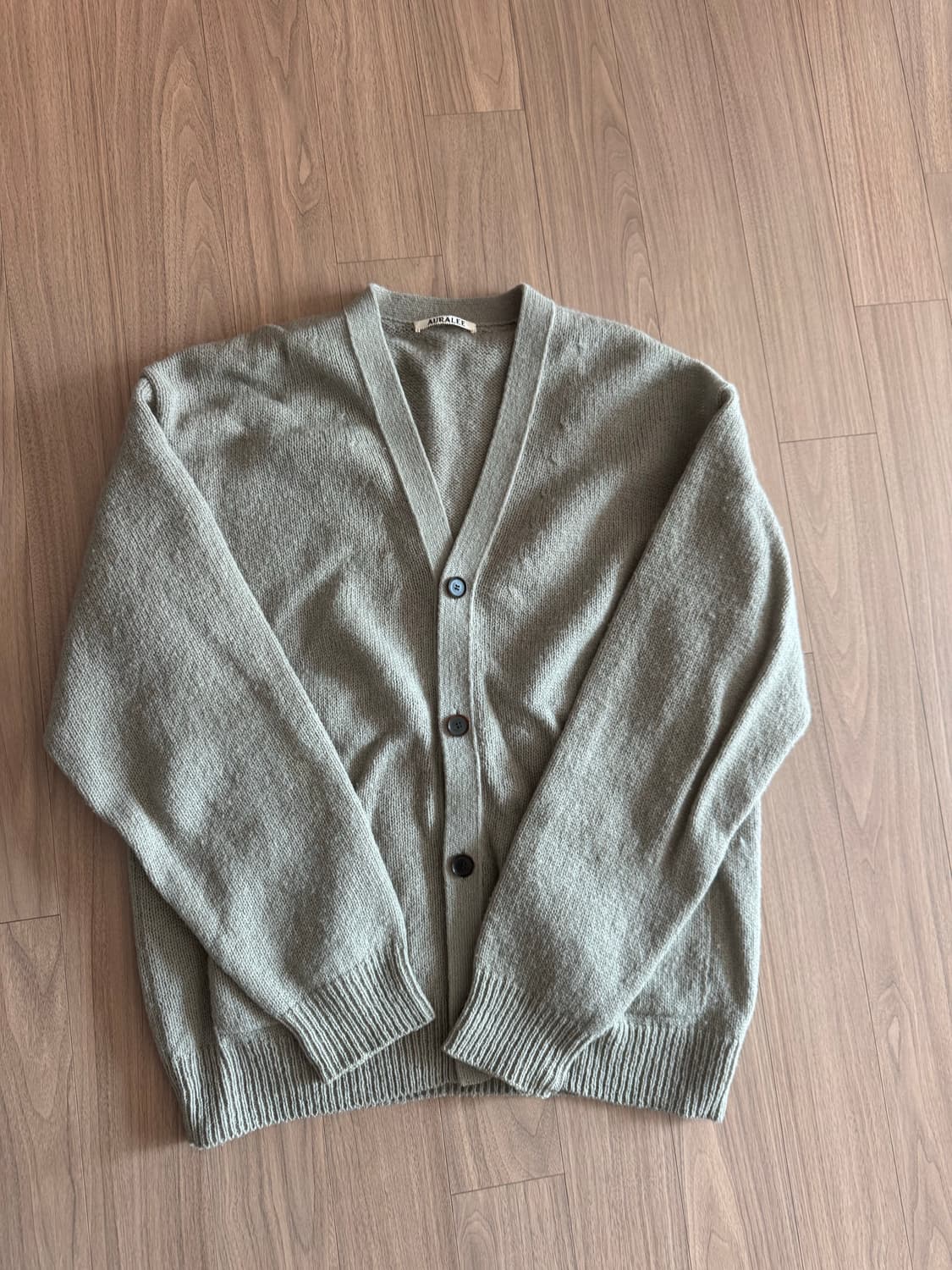 오라리 울100% 가디건 4사이즈 상품이미지1