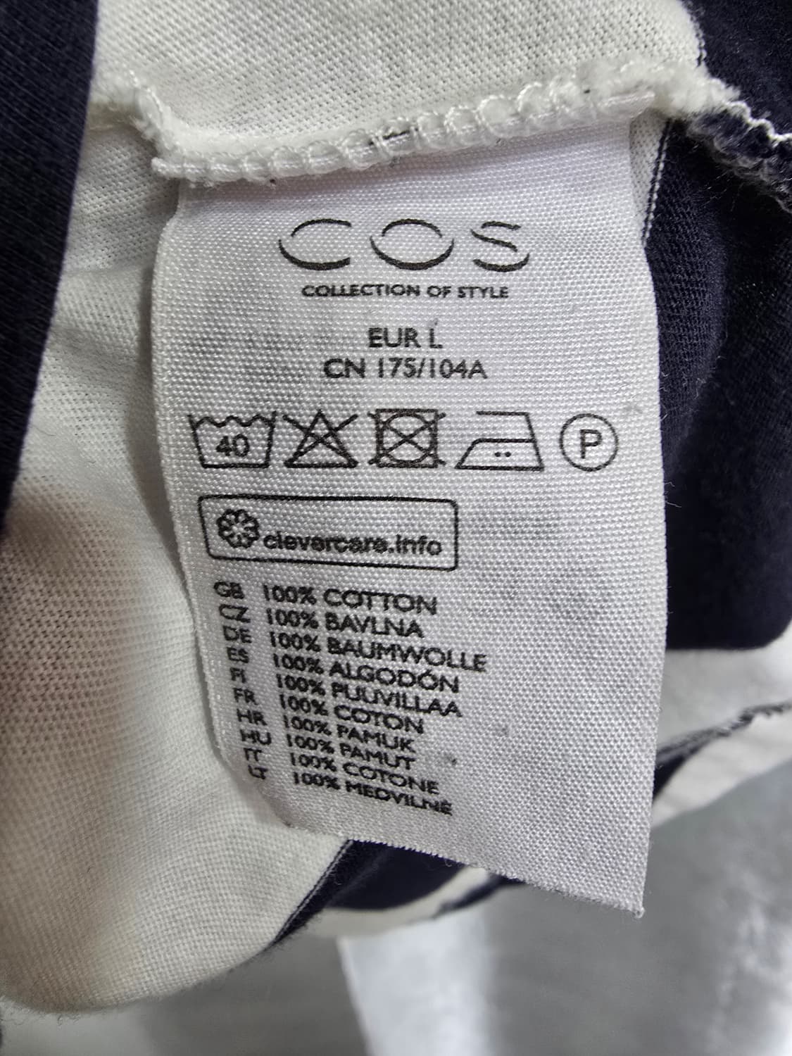 COS 코스 스프라이트 7부 티셔츠 (1868) 상품이미지4