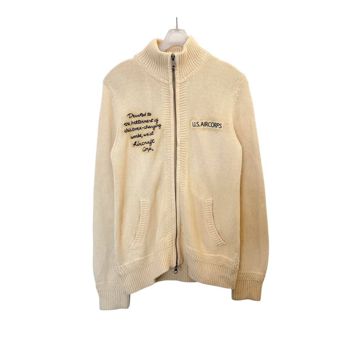 아비렉스 아이보리 집업 상품이미지1