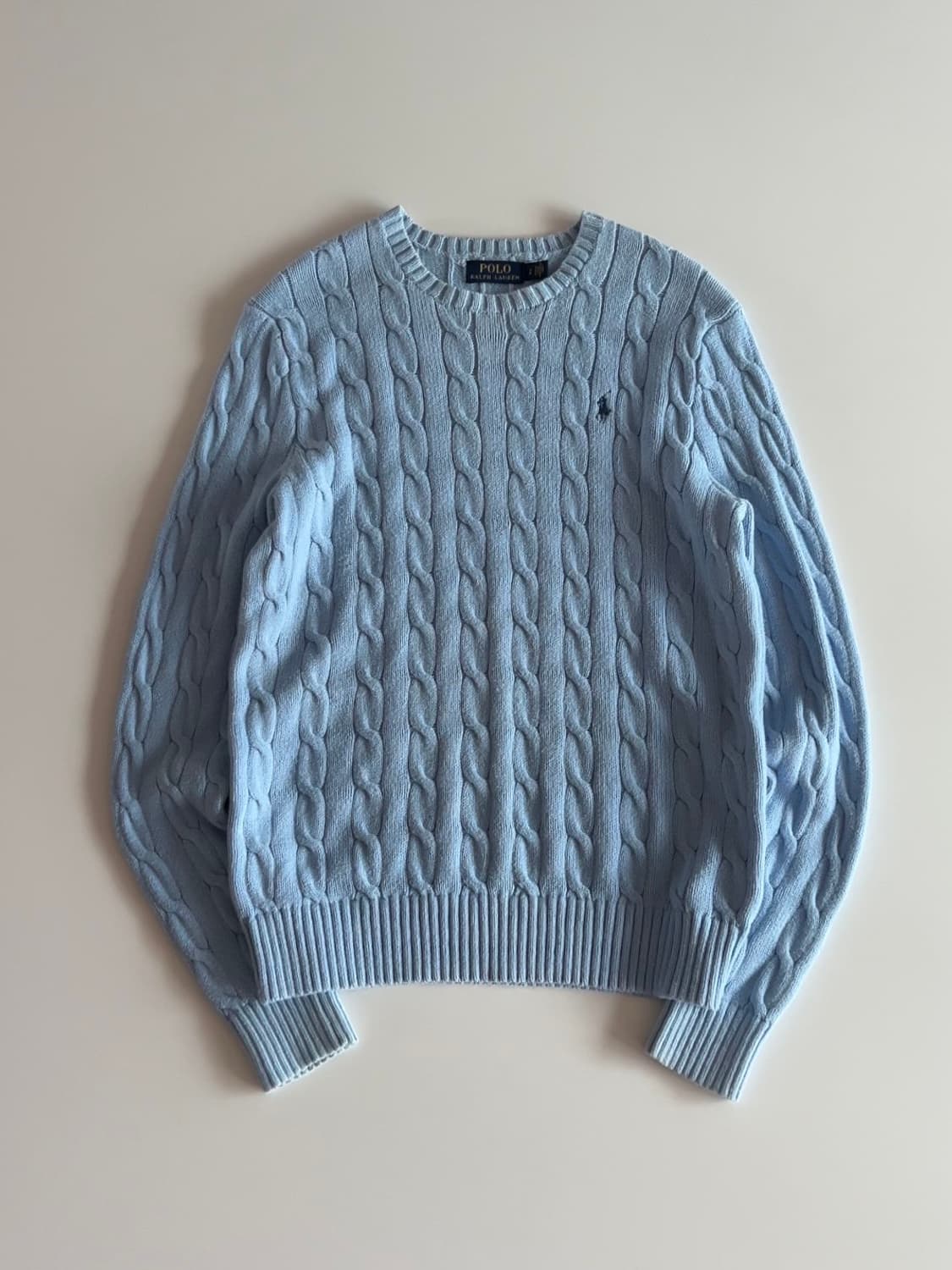 폴로 랄프로렌 케이블 니트 S 상품이미지1