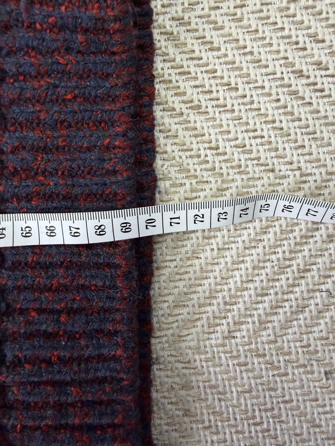 정품) 타임옴므 한섬 꽈배기 니트 스웨터 95 상품이미지8