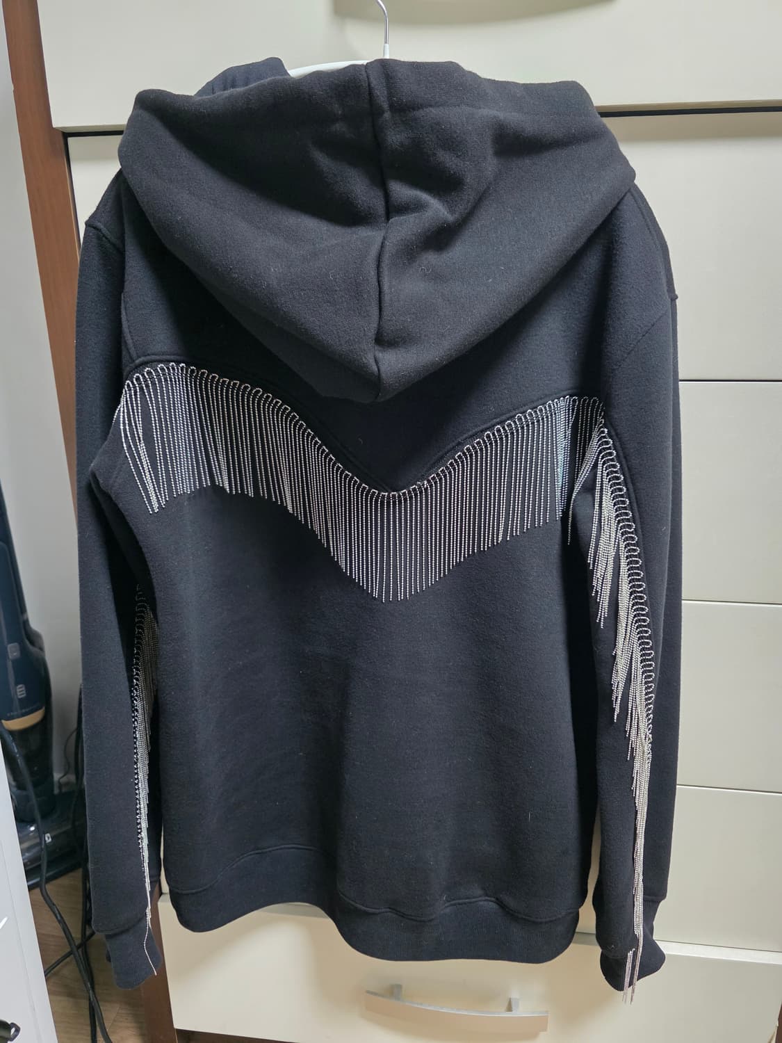 올세인츠 블랙 후드티 후디 S 상품이미지3