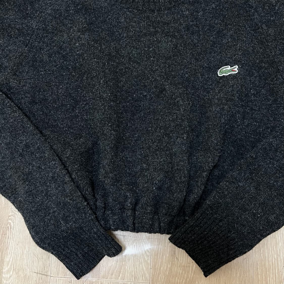 라코스테 울 크롭 니트 4사이즈  상품이미지4