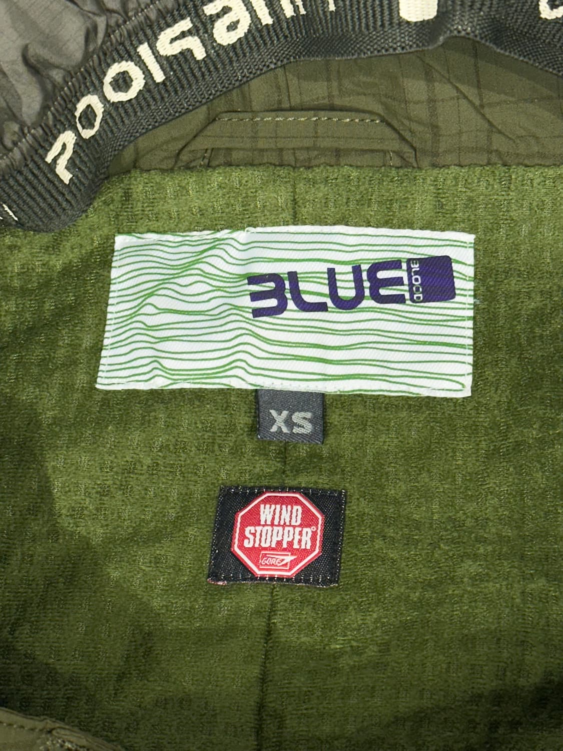 빈티지 Blue 카키 멀티 포켓 윈드스토퍼 스키 팬츠 보드 바지 XS 상품이미지7