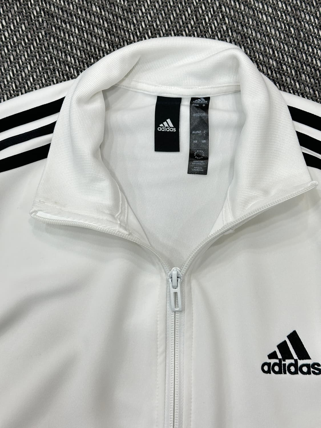아디다스 화이트 져지 S 상품이미지3